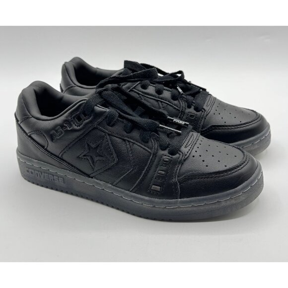 Converse Cons AS-1 Pro Sneakers Black Leather Size Men 3 / Women 4.5 New - Picture 1 of 8
